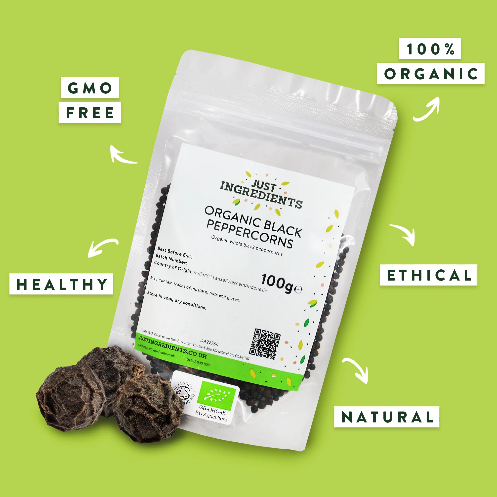 Organic Black Peppercorns - Image 4