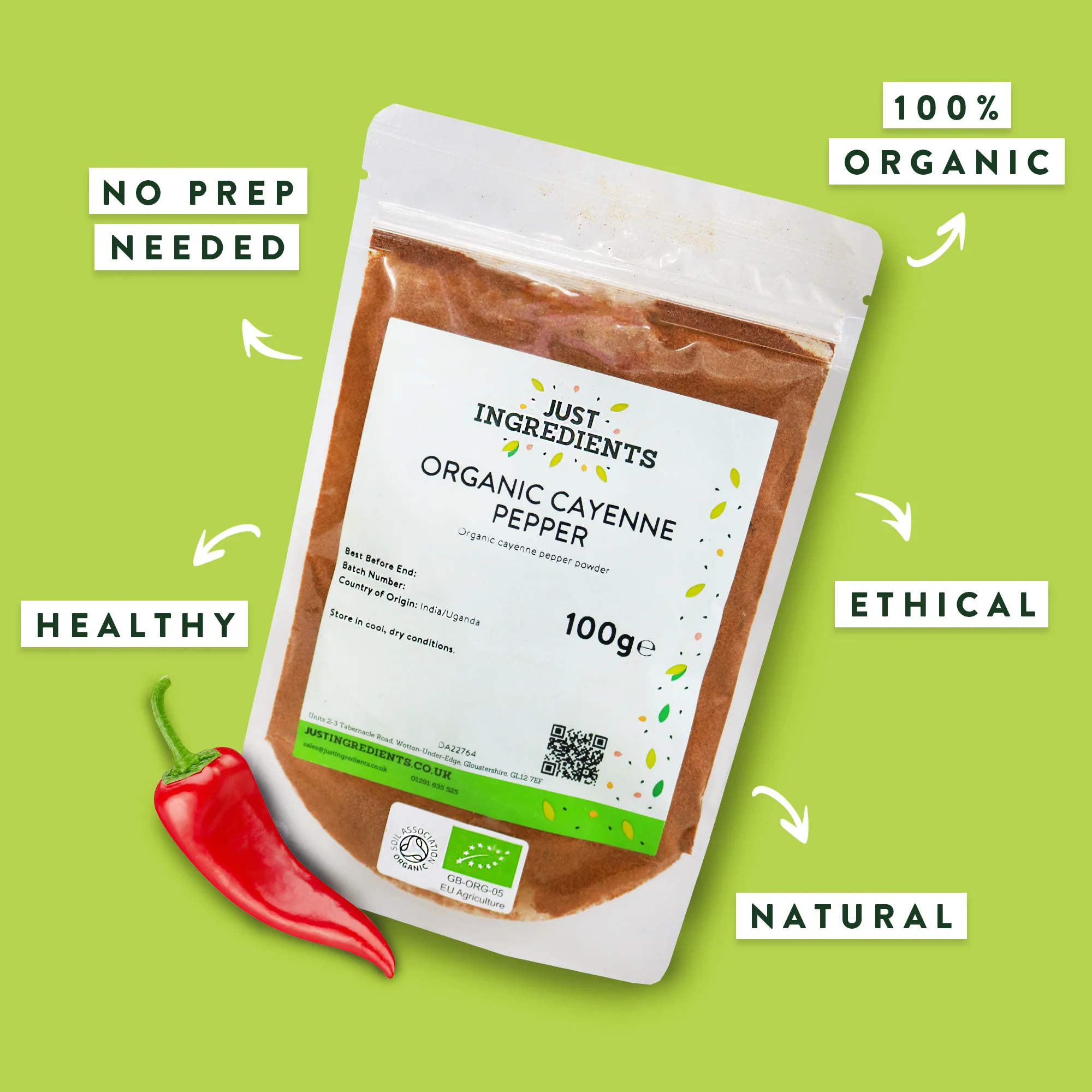 Organic Cayenne Pepper - Image 4