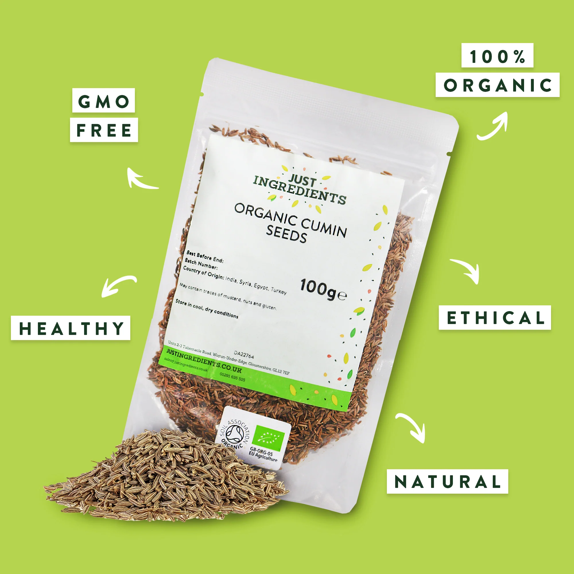Organic Cumin Seeds - Image 4